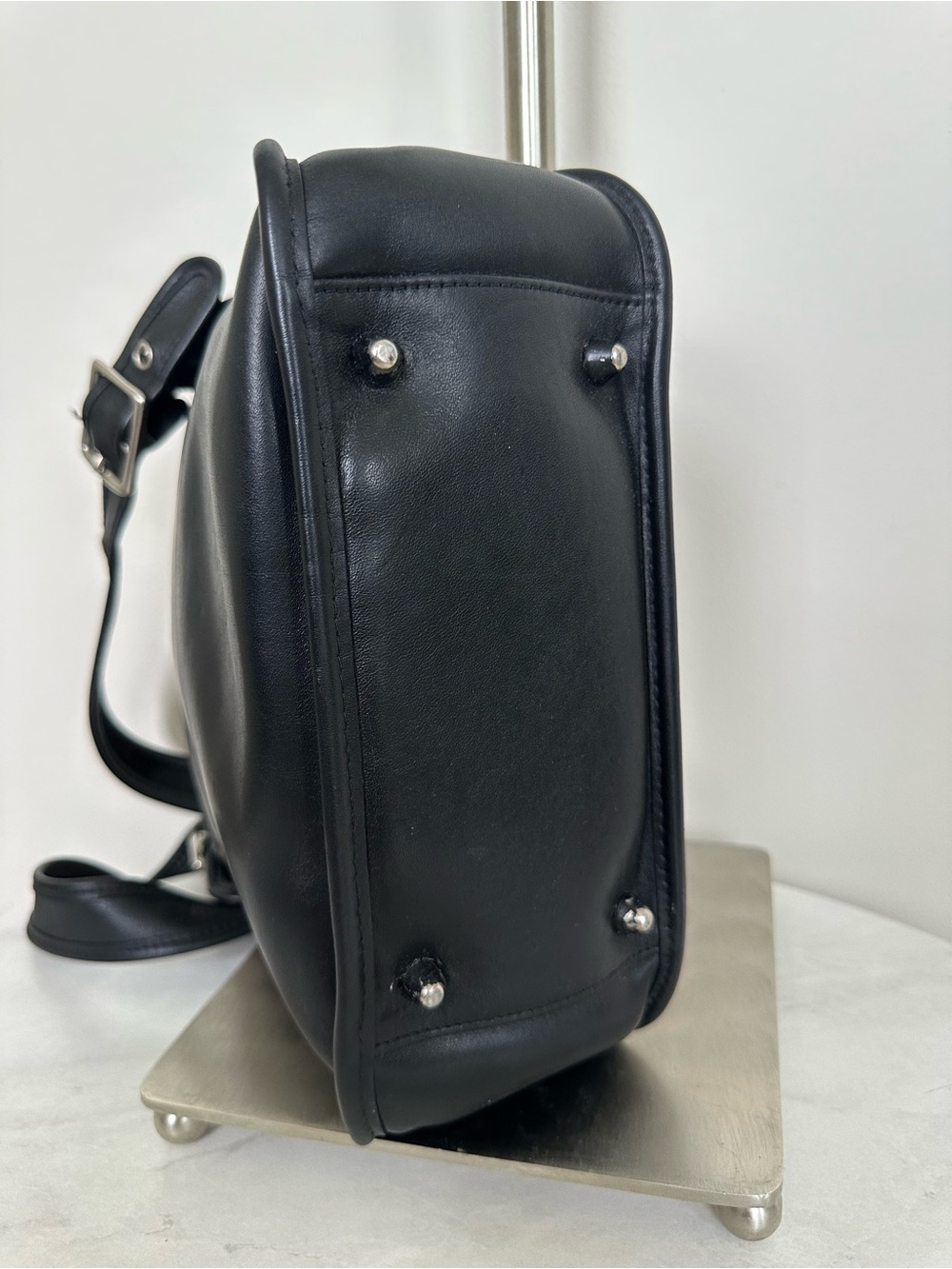 Coach Vintage Large Legacy Zip Bag (Black) - Picture 7 of 9
